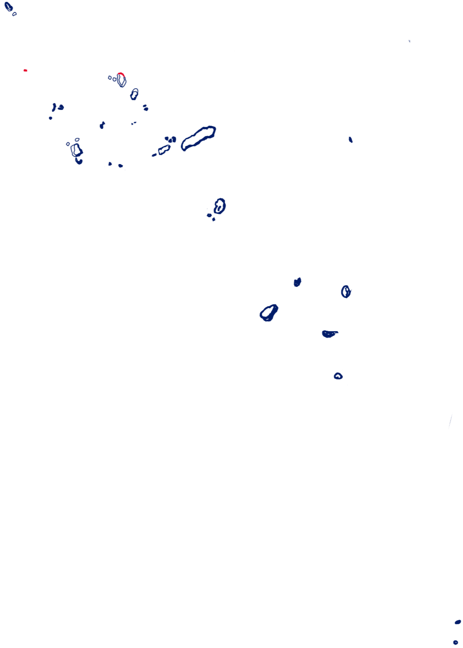 Coral Sea Islands Flag Map