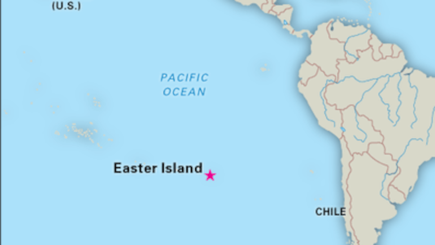 Easter Island Map