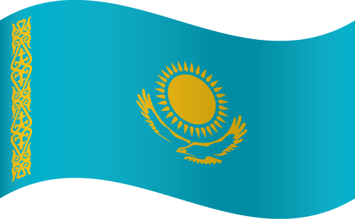 Kazakhstan Flag