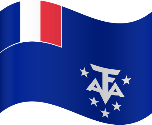 French Southern and Antarctic Lands Flag