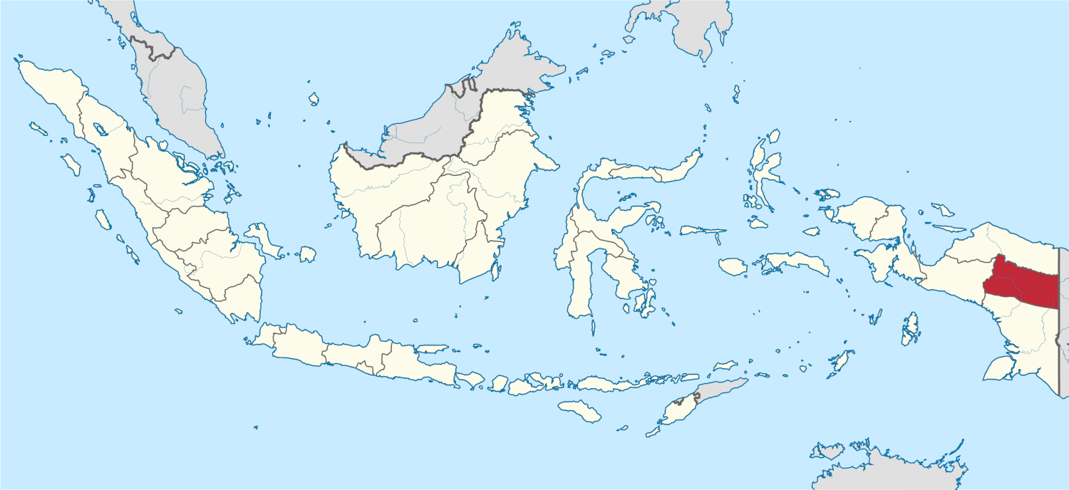 Highland Papua Map